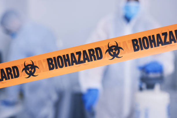Professional Biohazard technician working in Barberton, WA